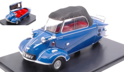 Immagine di MESSERSCHMITT KR200 CONVERTIBLE ROYAL BLUE 1:18