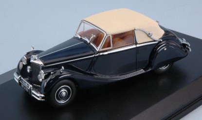 Immagine di JAGUAR MKV RHD DARK BLUE W/BEIGE ROOF 1:43
