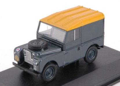 Immagine di LAND ROVER SERIES 1 88 HARD TOP RAF DARK GREEN/YELLOW 1:43