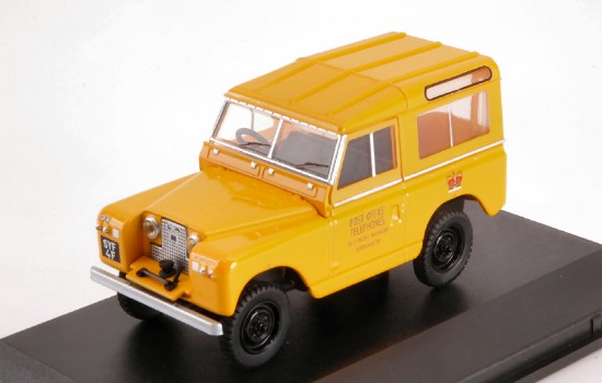 Immagine di LAND ROVER SERIES II SWB HARD TOP POST OFFICE TELEPHONES YELLOW 1:43