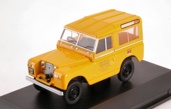 Immagine di LAND ROVER SERIES II SWB HARD TOP POST OFFICE TELEPHONES YELLOW 1:43