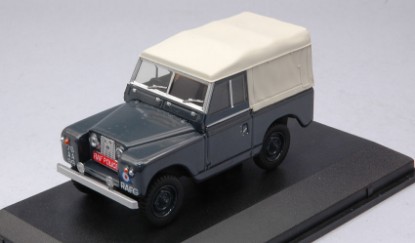 Immagine di LAND ROVER SERIES II SWB SOFT TOP CANVAS RAF POLICE 1:43