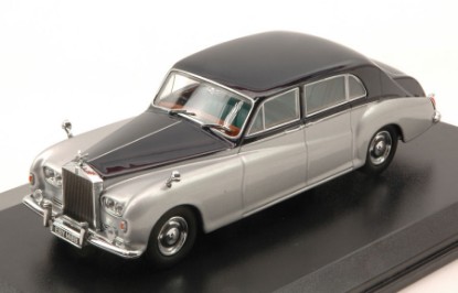 Immagine di ROLLS ROYCE PHANTOM V 1959-1968 SILVER/DARK BLUE 1:43