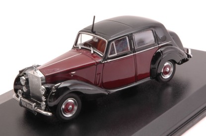 Immagine di ROLLS ROYCE SILVER DAWN DARK RED/BLACK 1:43