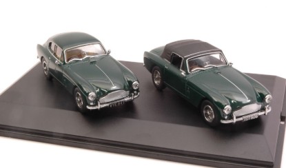 Immagine di ASTON MARTIN DB2 MKII TWIN SET SALOON GREEN Pz.2 1:43