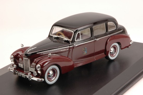 Immagine di HUMBLER PULLMAN LIMOUSINE 1951 BURGUNDY/BLACK 1:43