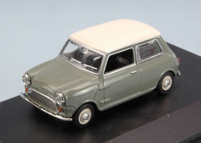 Immagine di MINI COOPER 1964 GREY/WHITE 1:43