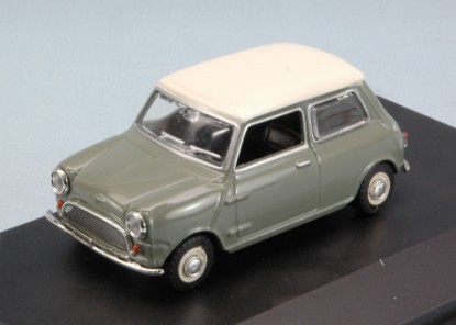 Immagine di MINI COOPER 1964 GREY/WHITE 1:43