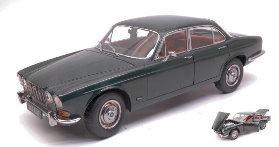 Immagine di JAGUAR XJ6 SERIES 1 4.2 1971 RHD BRITISH RACING GREEN 1:18