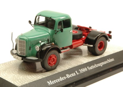 Immagine di MERCEDES L 3500 SOLO TRACTOR GREEN 1:43