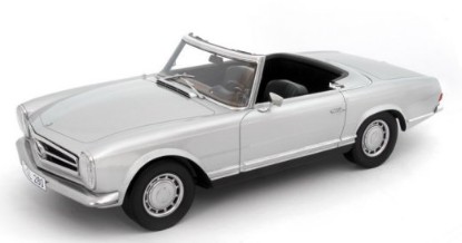 Immagine di MERCEDES 280 SL PAGODA (W113) OPEN 1968 SILVER 1:12