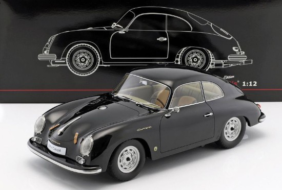 Immagine di PORSCHE 356 A COUPE  BLACK 1:12