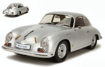 Immagine di PORSCHE 356 A COUPE  SILVER 1:12