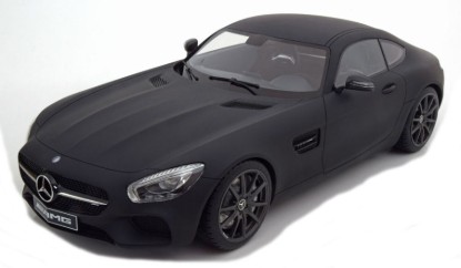 Immagine di MERCEDES AMG GT 2014 MATT BLACK 1:12