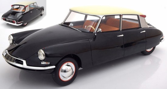 Immagine di CITROEN DS 1961 BLACK/BEIGE 1:12
