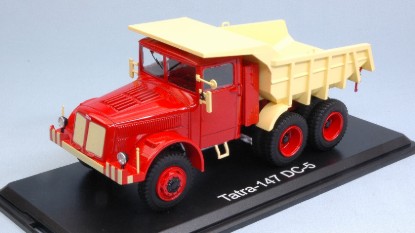 Immagine di TATRA 147 DC-5 TRUCK RED/BEIGE 1:43