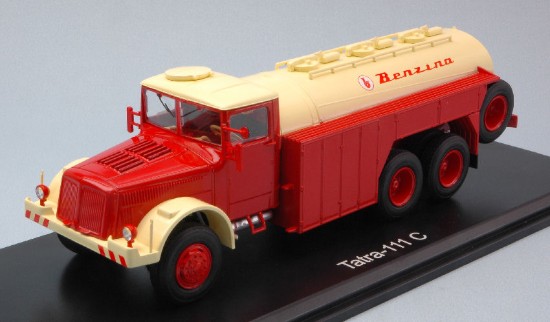 Immagine di TATRA 111 C TRUCK WHITE/RED 1:43