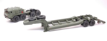 Immagine di MAZ 537 NVA TIEFLADERSATTELZUG TOATL 52 cm OLIVE GREEN 1:43