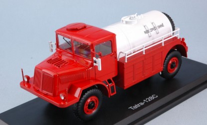 Immagine di TATRA 128C TANK TRUCK RED/WHITE 1:43