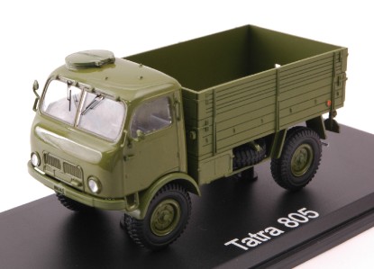 Immagine di TATRA 805 PLATFORM TRAILER OLIVE 1:43
