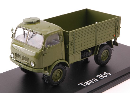 Immagine di TATRA 805 PLATFORM TRAILER OLIVE 1:43