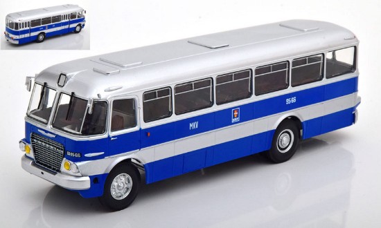 Immagine di BUS IKARUS 620 BKV BUDAPEST SILVER/BLUE 1:43