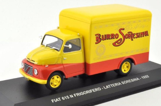 Immagine di FIAT 615 N FRIGORIFERO LATTERIA SORESINA 1955 1:43