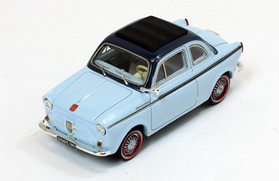 Immagine di NSU-FIAT WEINSBERG 500 1960 LIGHT & DARK BLUE 1:43