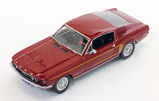 Immagine di FORD MUSTANG GT-390 FASTBACK 1968 METALLIC BORDEAUX 1:43