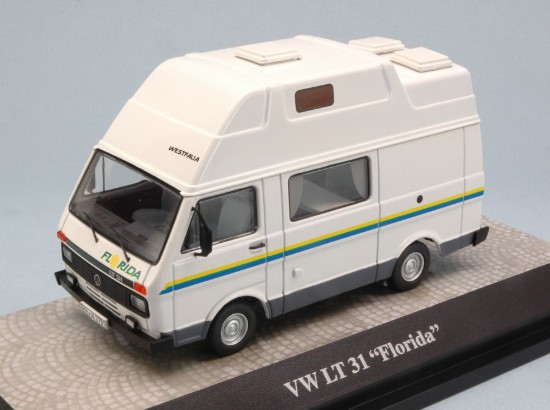 Immagine di CAMPER VW LT31 "FLORIDA" CAMPINGBUS WHITE 1:43