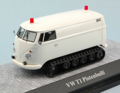 Immagine di VW T1 PISTENBULLI WHITE 1:43