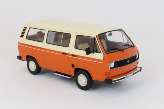 Immagine di VW T3 BUS 1979 ORANGE/BEIGE 1:18