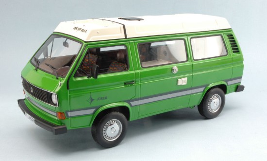 Immagine di VW T3a WESTFALIA JOKER GREEN/WHITE ROOF 1:18