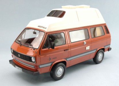 Immagine di VW T3a WESTFALIA JOKER BROWN/WHITE HIGH ROOF 1:18