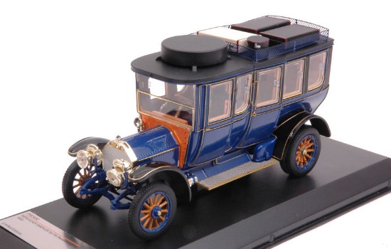 Immagine di MERCEDES SIMPLEX 60 PS REISELIMOUSINE 1903 BLUE 1:43