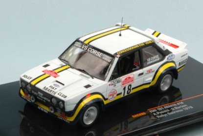 Immagine di FIAT 131 ABARTH N.18 ACCIDENT SANREMO RALLY 1978 PASETTI-BARBAN 1:43