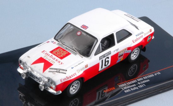 Immagine di FORD ESCORT RS 1600 MKI N.16 5th RAC 1971 T.MAKINEN-H.LIDDON 1:43