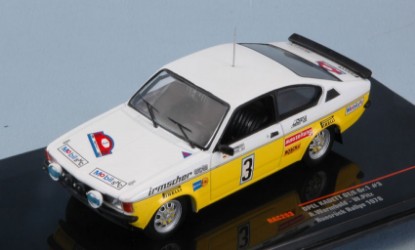 Immagine di OPEL KADETT GT/E N.3 RALLY HUNSRUECK 1978
WARMBOLD-PITZ 1:43