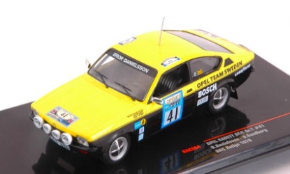 Immagine di OPEL KADETT GT/E N.41 RAC 1976 DANIELSSON-SUNDBERG 1:43