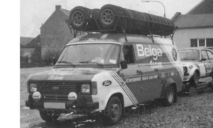Immagine di FORD TRANSIT MKII 1979 BELGA TEAM RALLY ASSISTANCE 1:43