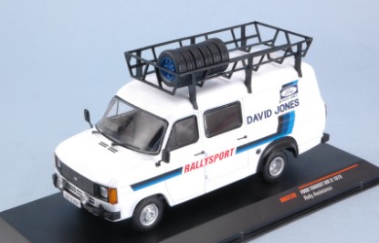 Immagine di FORD TRANSIT MKII 1979 DAVID JONES RALLYSPORT ASSISTANCE 1:43
