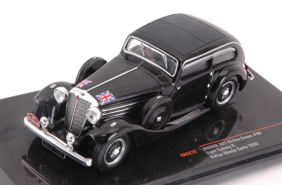 Immagine di JAGUAR SS1 AIRLINE COUPE N.99 66th RALLY MONTE CARLO 1935 Light S.H 1:43