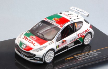 Immagine di PEUGEOT 207 S2000 N.9 7th MONTE CARLO 2010 B.MAGALHAES-C.MAGALHAES 1:43