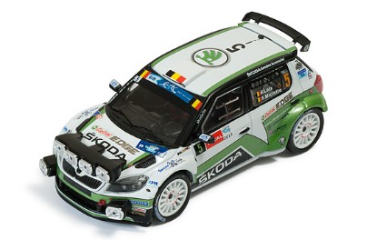 Immagine di SKODA FABIA N.5 WINNER YPRES RALLY 2013 F.LOIX-F.MICLOTTE 1:43