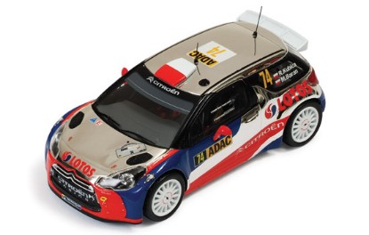 Immagine di CITROEN DS3 N.74 5th GERMANY 2013 R.KUBICA-M.BARAN 1:43