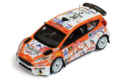 Immagine di FORD FIESTA N.34 10th WALES RALLY GB 2013 M.HIGGINS-C.WILLIAMSON 1:43