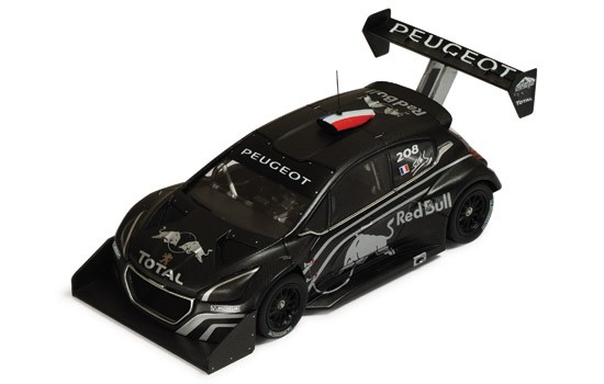 Immagine di PEUGEOT 208 T16 PIKES PEAK TEST CAR AUSTRALIA 2013 S.LOEB 1:43