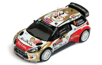 Immagine di CITROEN DS3 WRC N.4 4th MONTE CARLO 21014 M.OSTBERG-J.ANDERSSON 1:43
