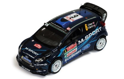 Immagine di FORD FIESTA RS WRC N.6 6th MONTE CARLO 2014 E.EVANS-D.BARRITT 1:43