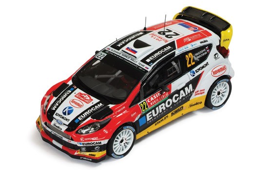Immagine di FORD FIESTA WRC N.22 8th MONTE CARLO 2014 J.MELICHAREK-E.MELICHAREK 1:43